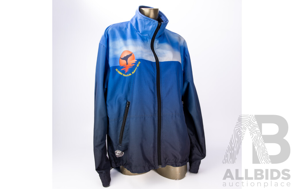 Retro Hand Decorated Ulysses MC Ulysses AGM Albany 2010 Jacket