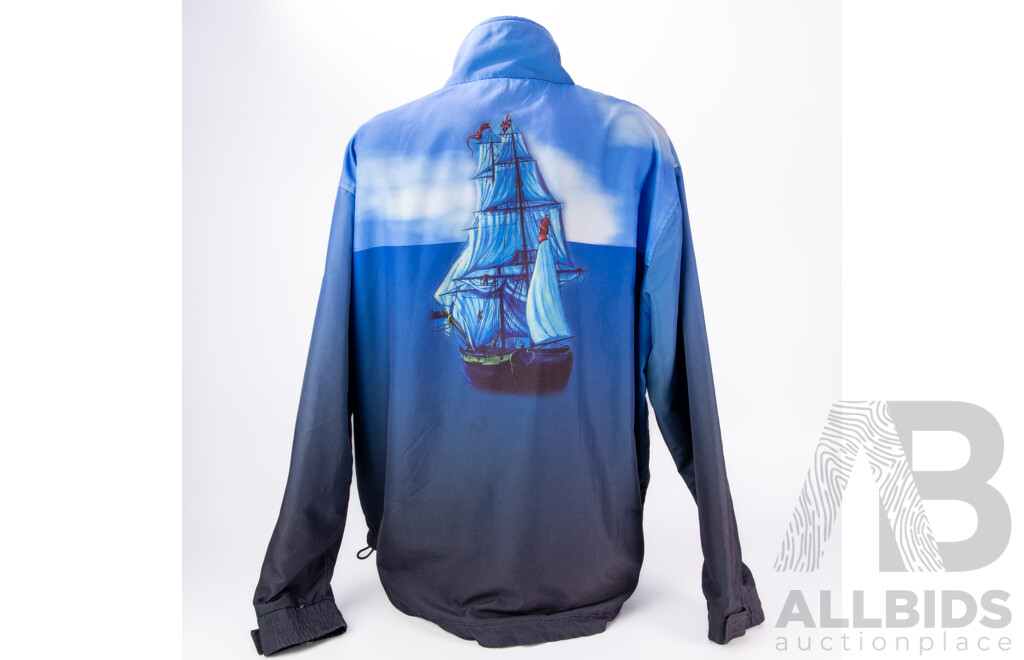 Retro Hand Decorated Ulysses MC Ulysses AGM Albany 2010 Jacket