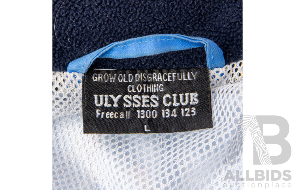 Retro Hand Decorated Ulysses MC Ulysses AGM Albany 2010 Jacket