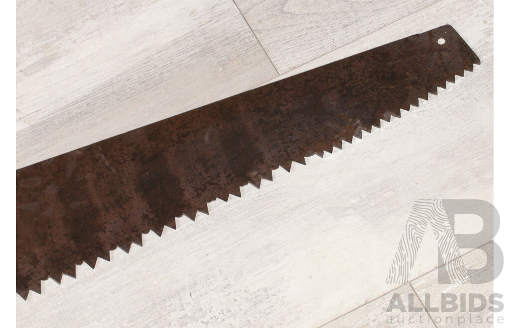 Vintage Cross Cut Saw