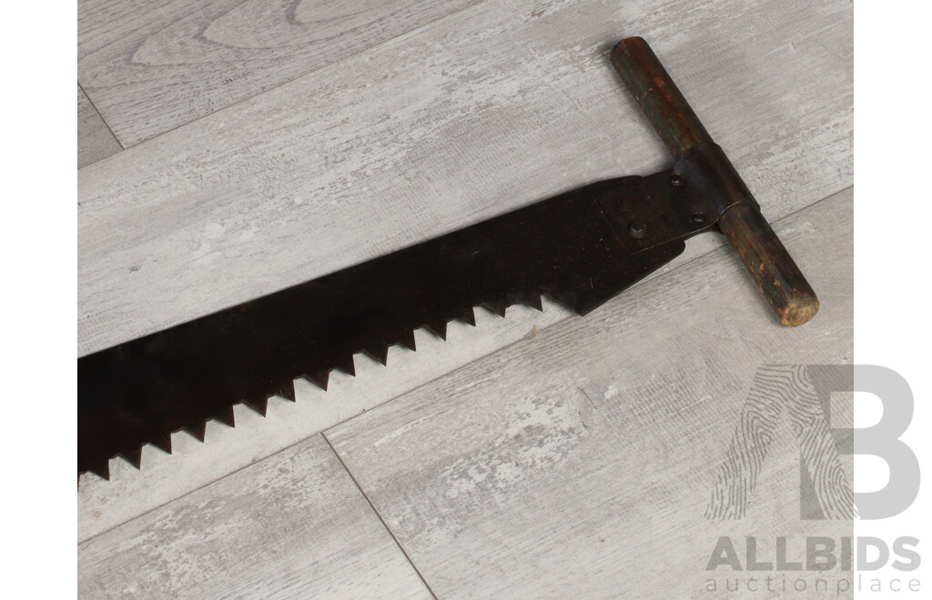 Vintage Double Ended Cross Cut Saw
