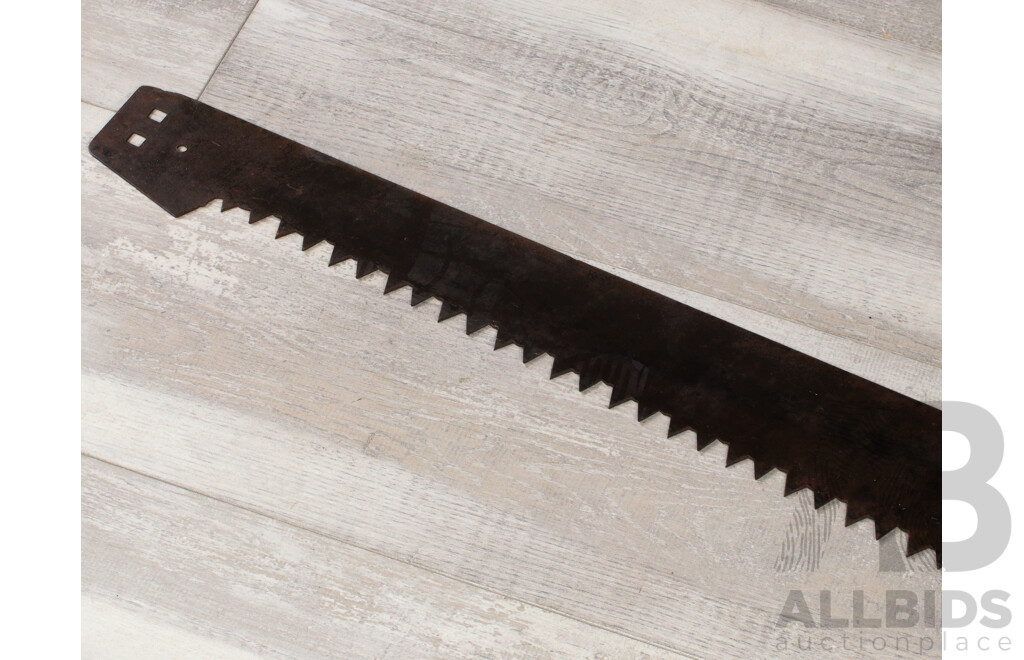 Vintage Double Ended Cross Cut Saw