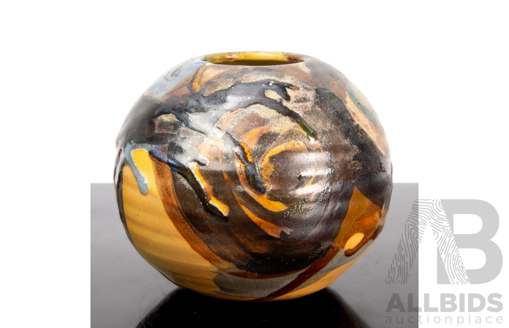 Australian Studio Pottery Vase by John Robertson