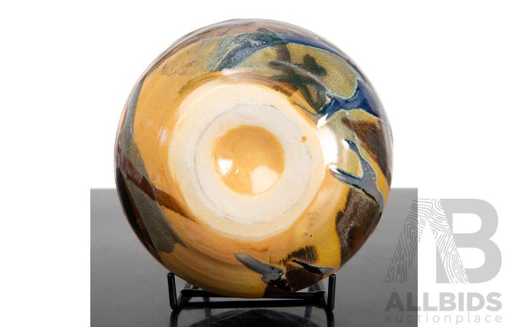 Australian Studio Pottery Vase by John Robertson