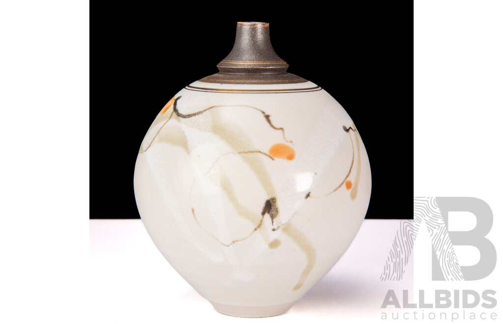 Australian Studio Pottery Vase by Victor Greenaway