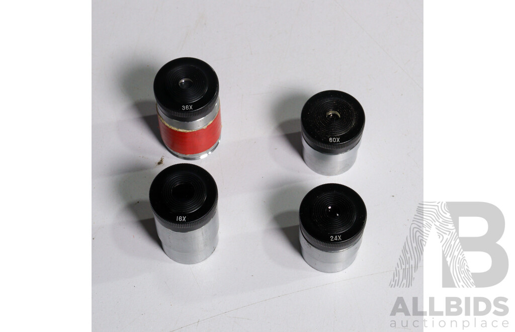 1970s Unitron 60mm Spotting Scope with Extra Eye Pieces