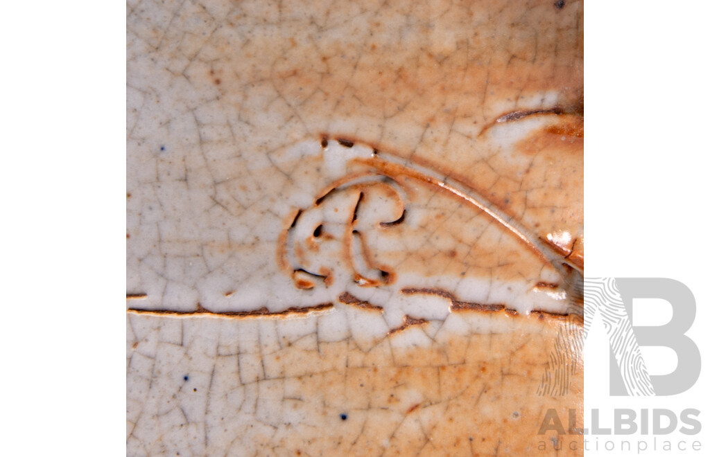 Two Pieces Australian Studio Pottery by Pieces by Gary Palecek of Tallaganda Pottery