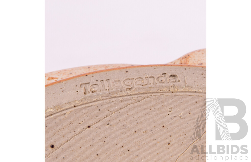 Two Pieces Australian Studio Pottery by Pieces by Gary Palecek of Tallaganda Pottery