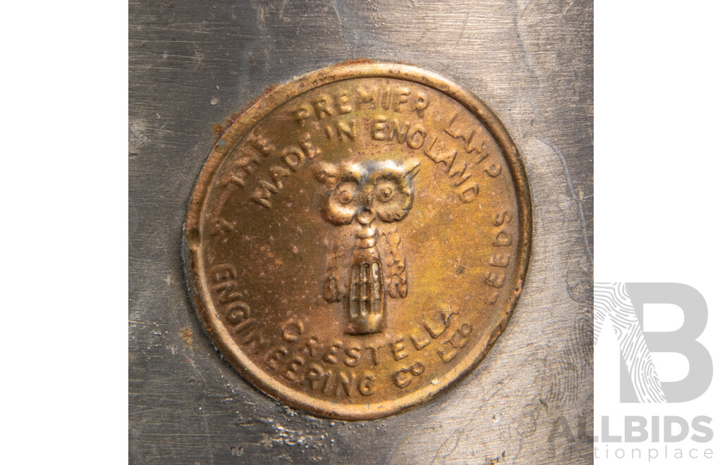 Carbide Railway Lamp by Premier Lamp and Engineering Co