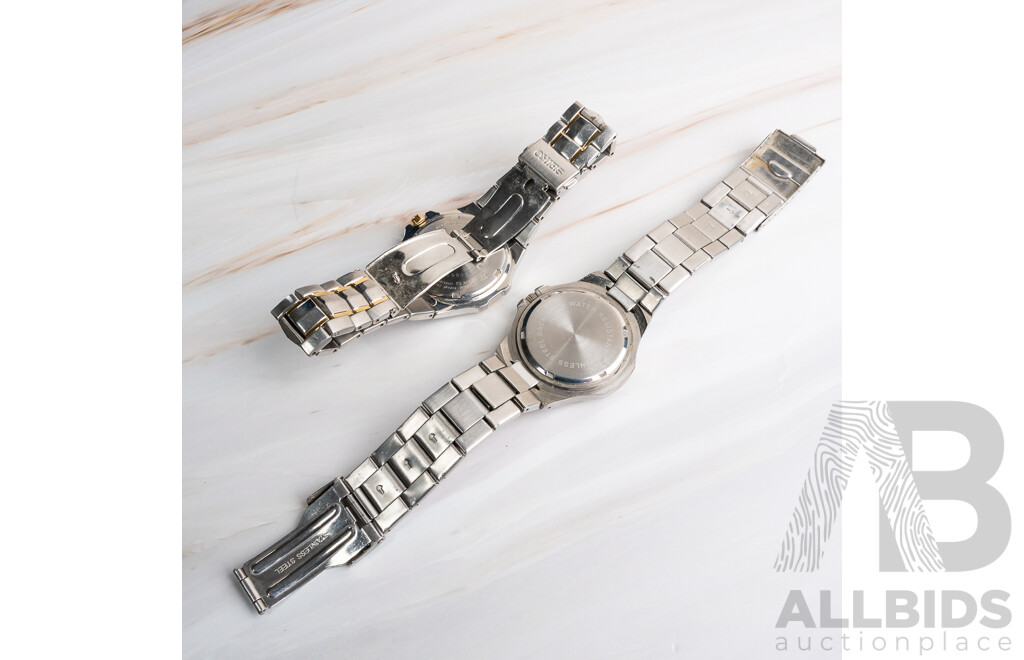 Seiko Courtura Watch, 7N42-0CH0 & Road Racers Magazine Watch