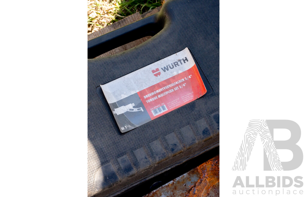 Pallet Containing Grease Gun, Spanners, Sockets, Cutters,Socket Set, Alan Keys, Hydraulic Test Kit & Poly Filter ETC