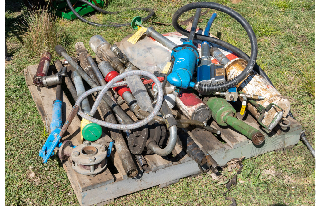 Pallet Containing Various Fuel & Lube Pumps ETC