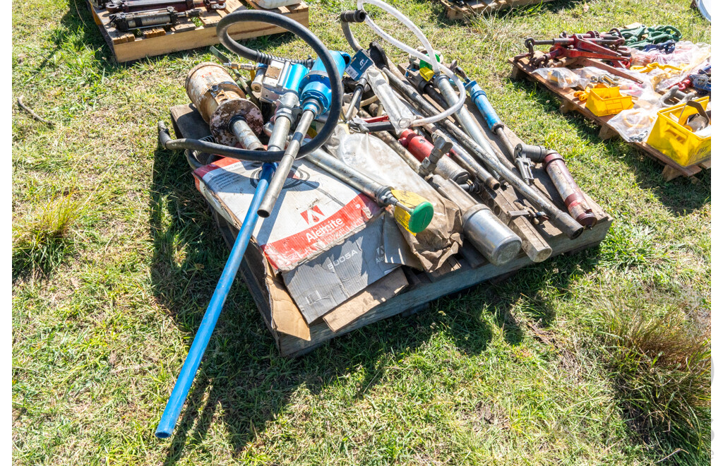 Pallet Containing Various Fuel & Lube Pumps ETC