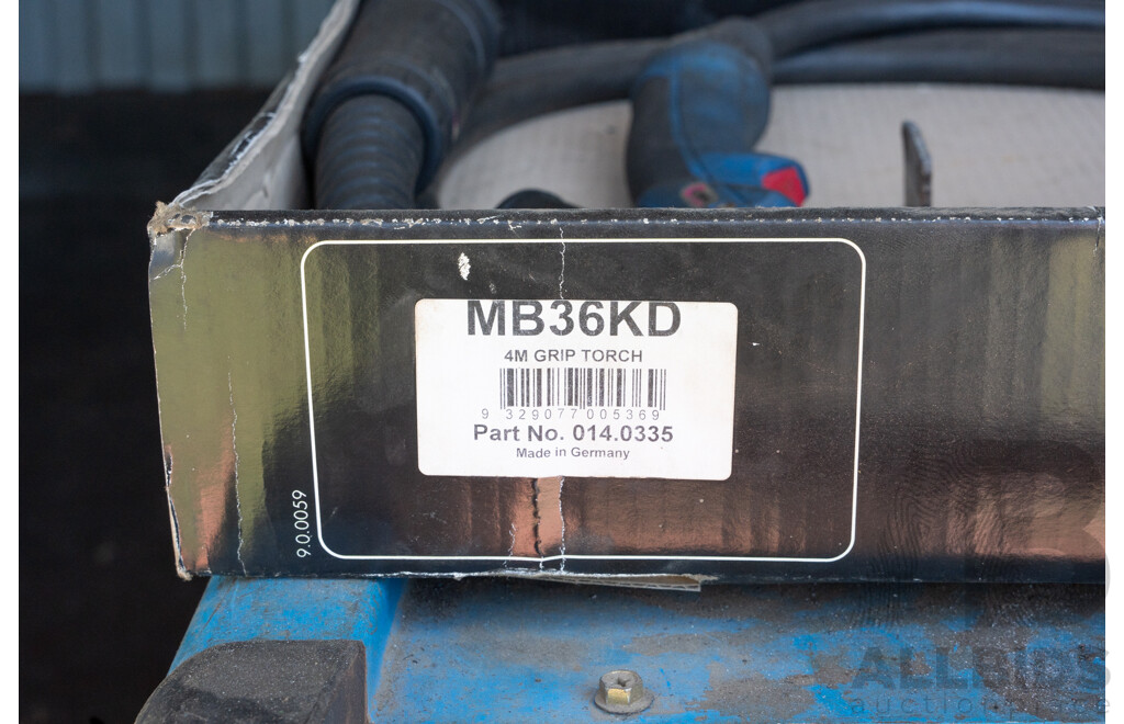 Pallet Containing Transmig Welders, Welding Alloy, 4m Grip Torch & Hose ETC