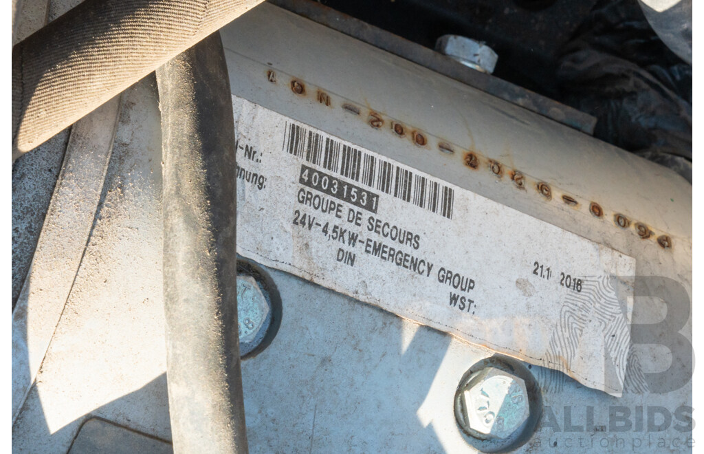 Pallet Containing Hydraulic Pump, Hoses & Brackets ETC