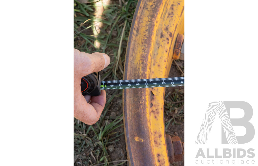 Yellow Combine Wheel