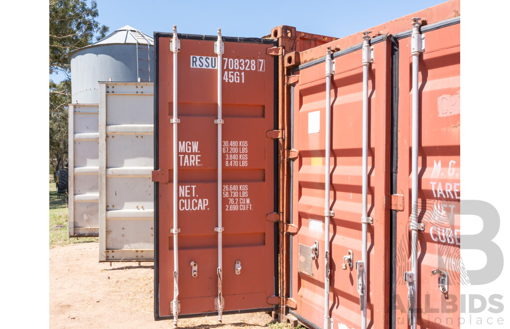 40ft High Cube Shipping Container