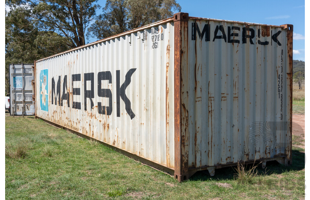 40ft High Cube Shipping Container