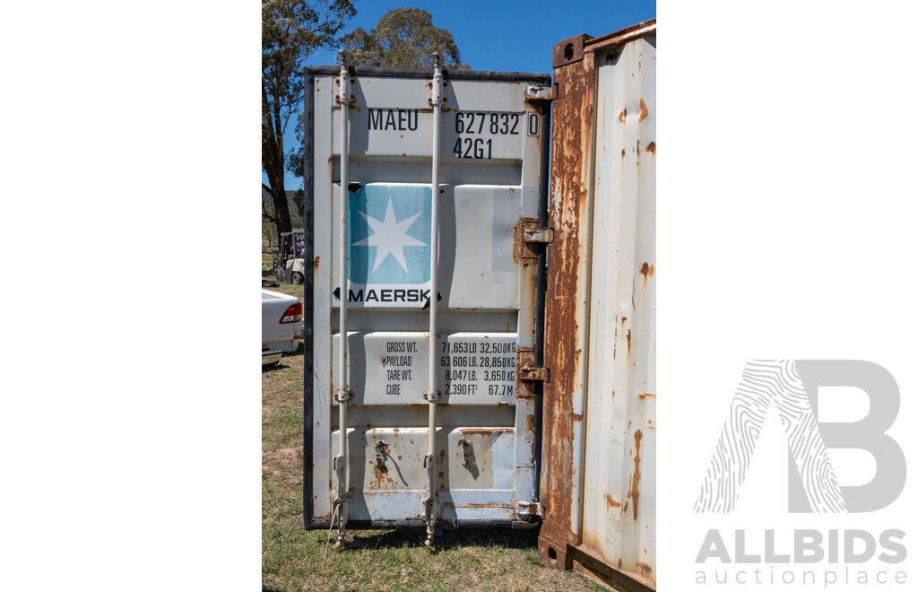 40ft High Cube Shipping Container