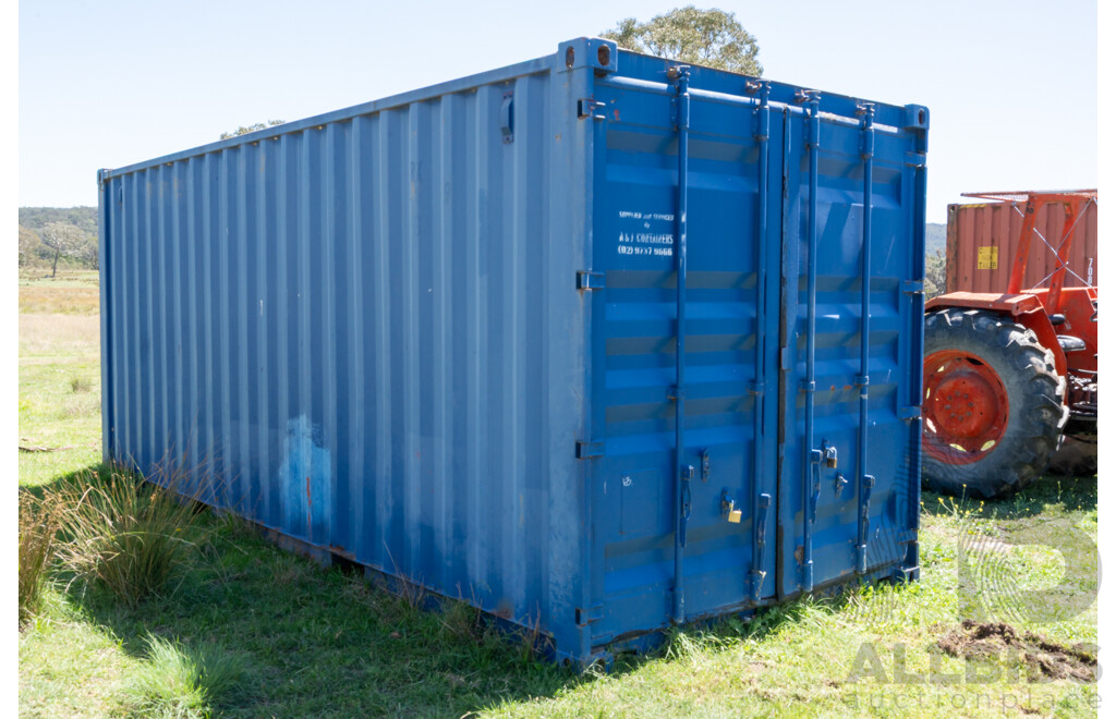 20ft Standard Cube Shipping Container