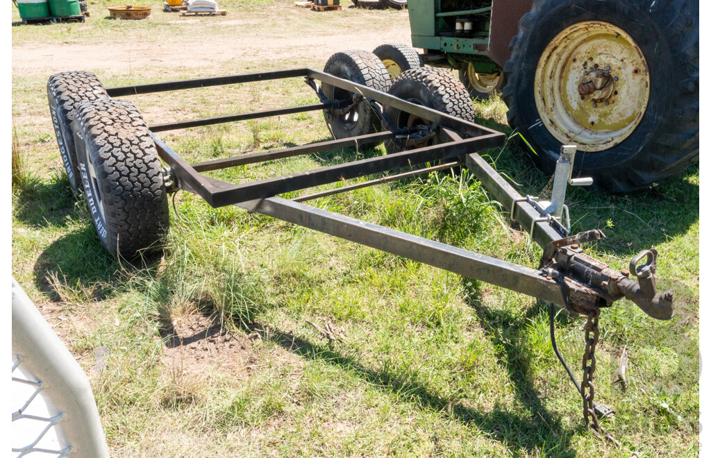 Home Built Double Axle Trailer Chassis