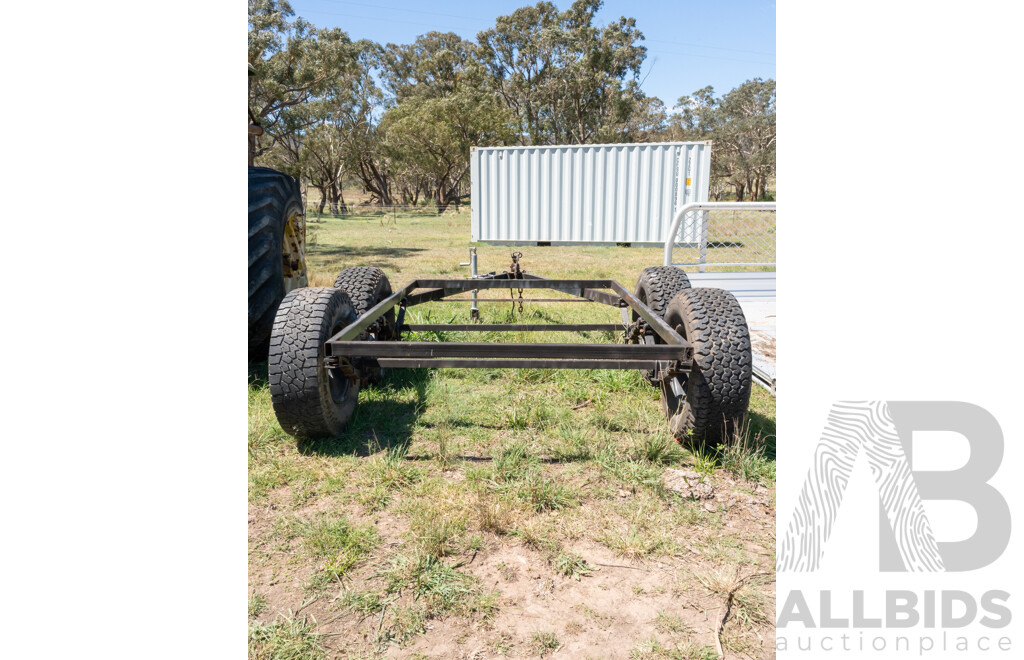 Home Built Double Axle Trailer Chassis