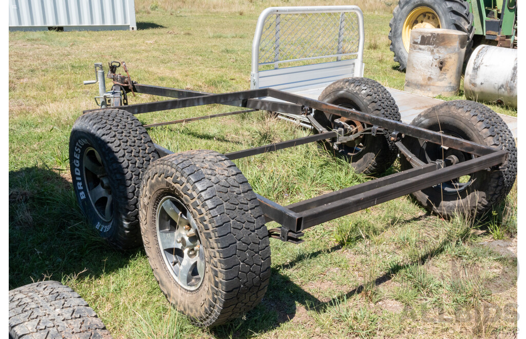 Home Built Double Axle Trailer Chassis