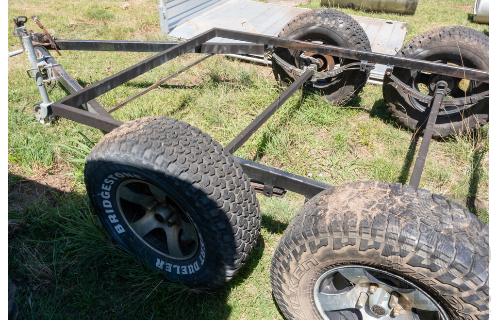 Home Built Double Axle Trailer Chassis