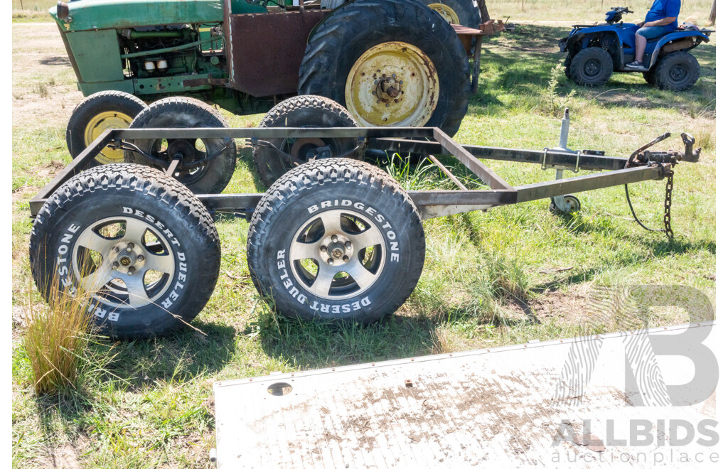 Home Built Double Axle Trailer Chassis
