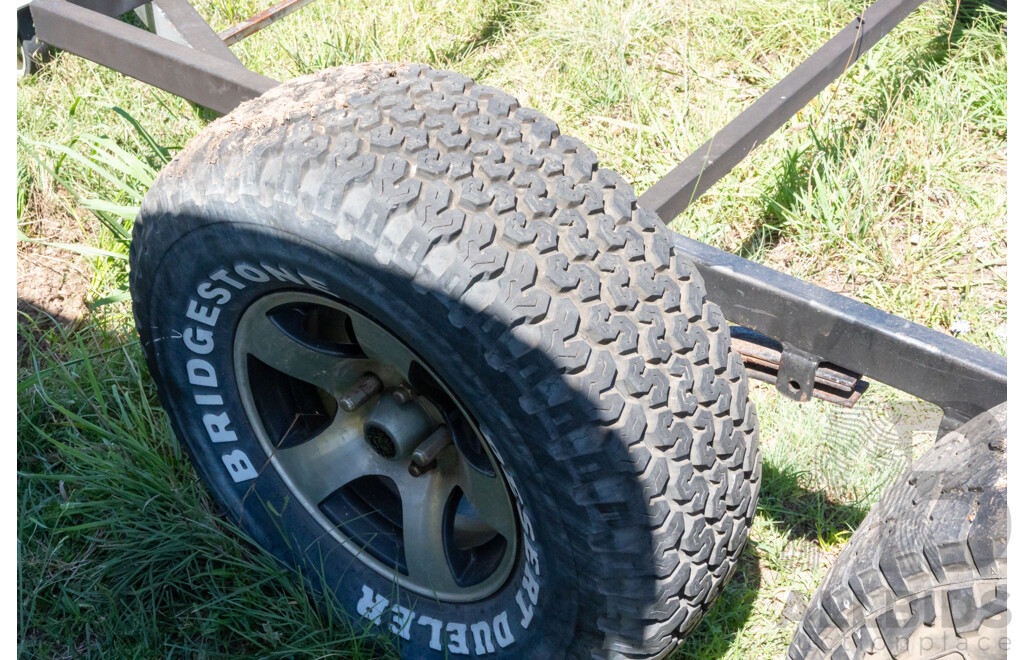Home Built Double Axle Trailer Chassis
