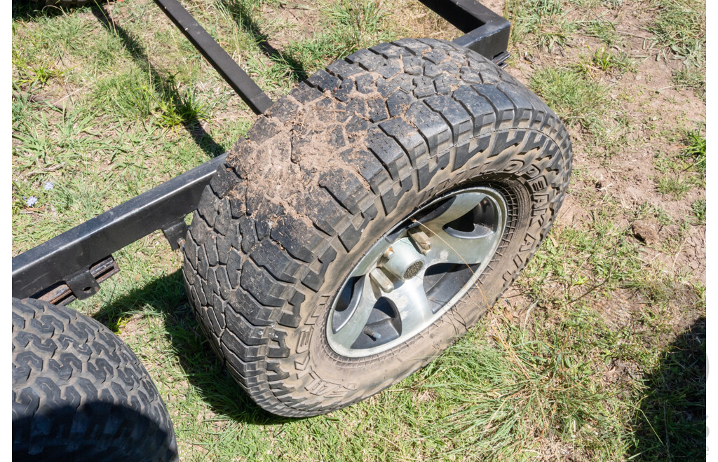 Home Built Double Axle Trailer Chassis