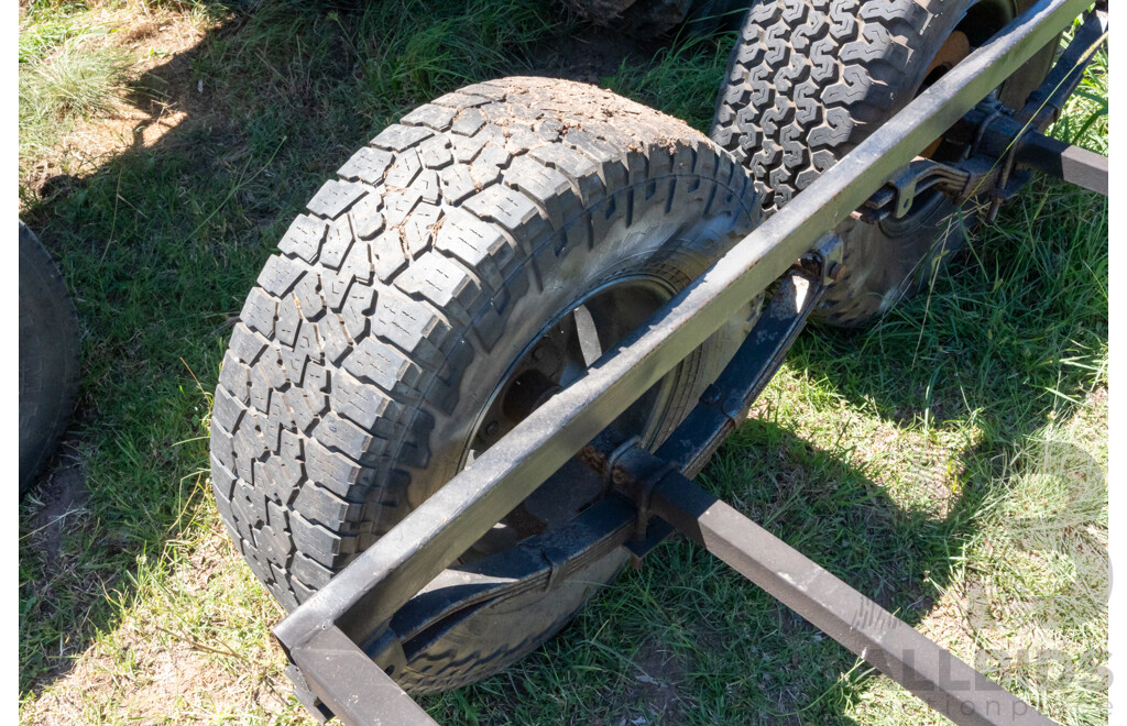 Home Built Double Axle Trailer Chassis