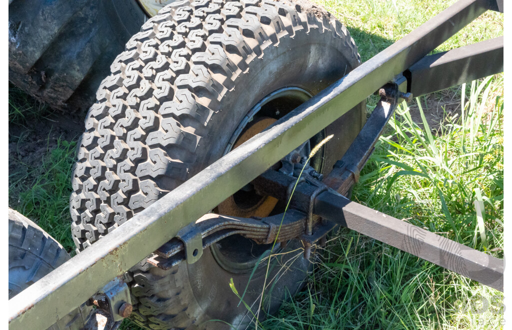 Home Built Double Axle Trailer Chassis