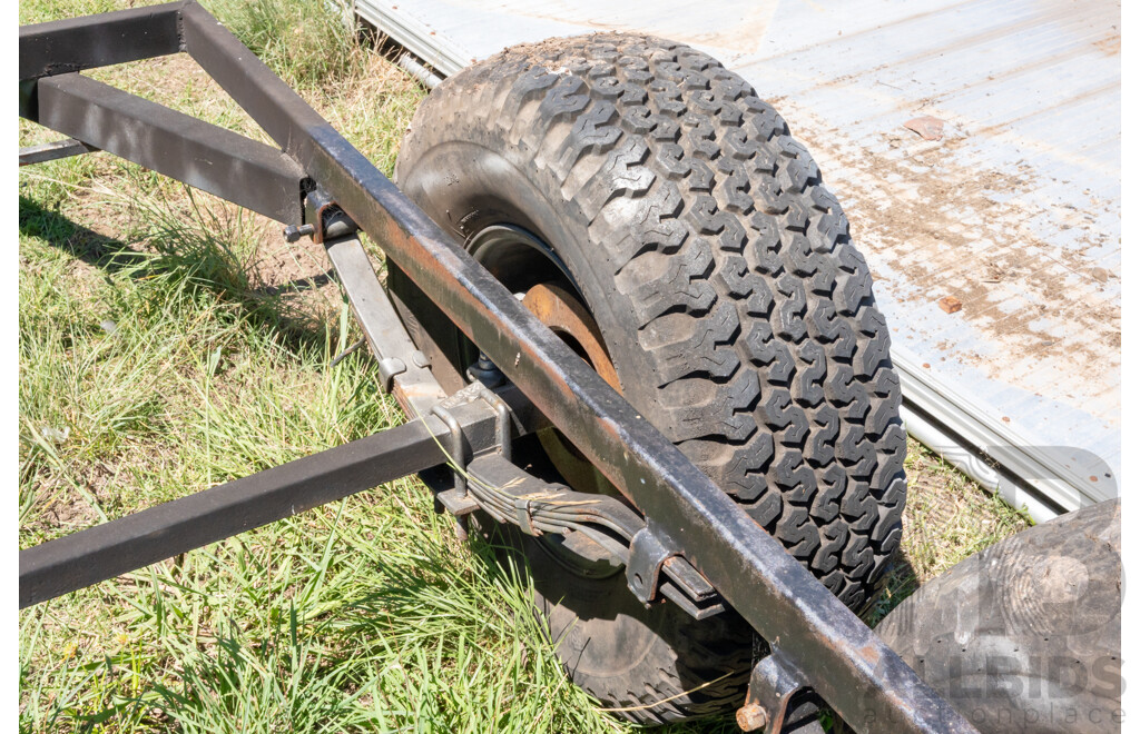Home Built Double Axle Trailer Chassis