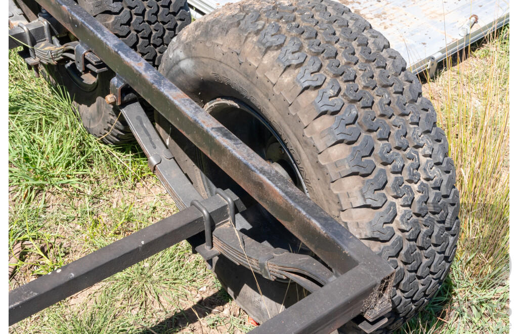 Home Built Double Axle Trailer Chassis