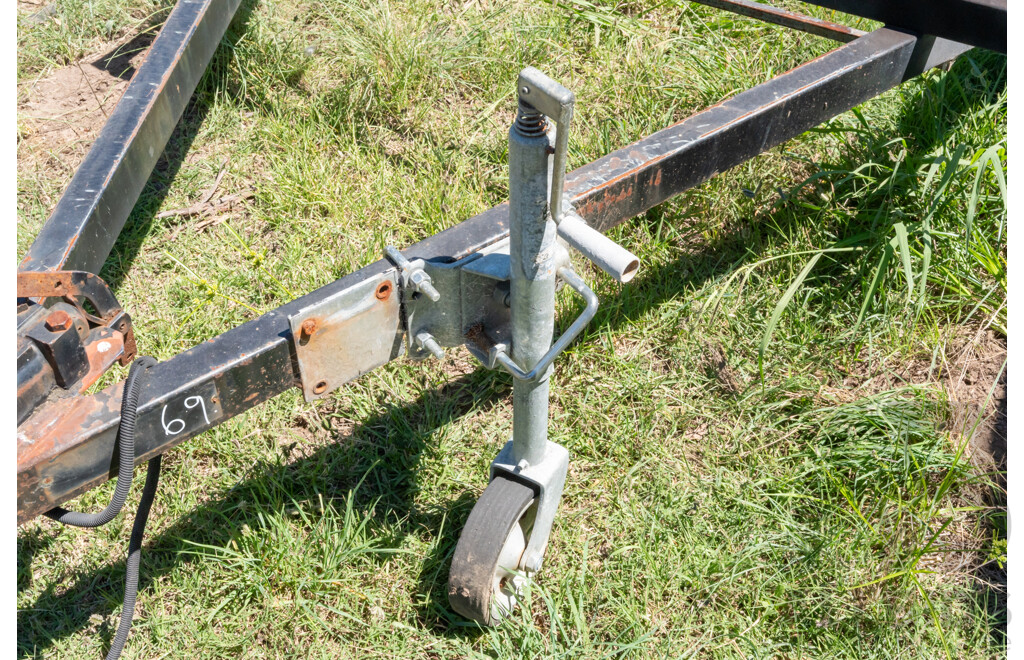 Home Built Double Axle Trailer Chassis