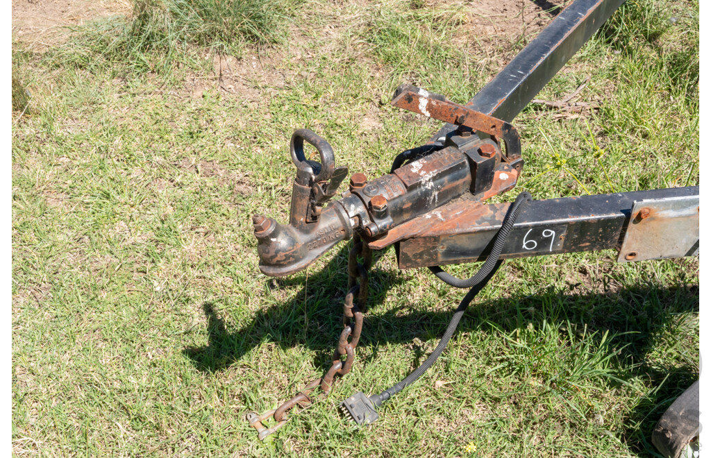 Home Built Double Axle Trailer Chassis