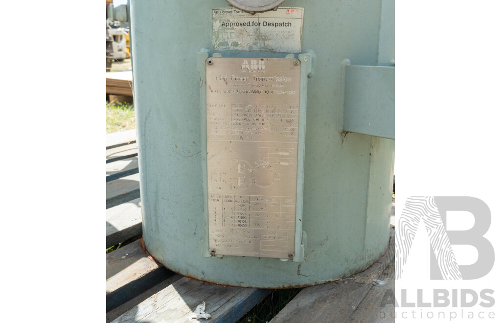 Pallet Containing Quantity of 3 Transformers ETC