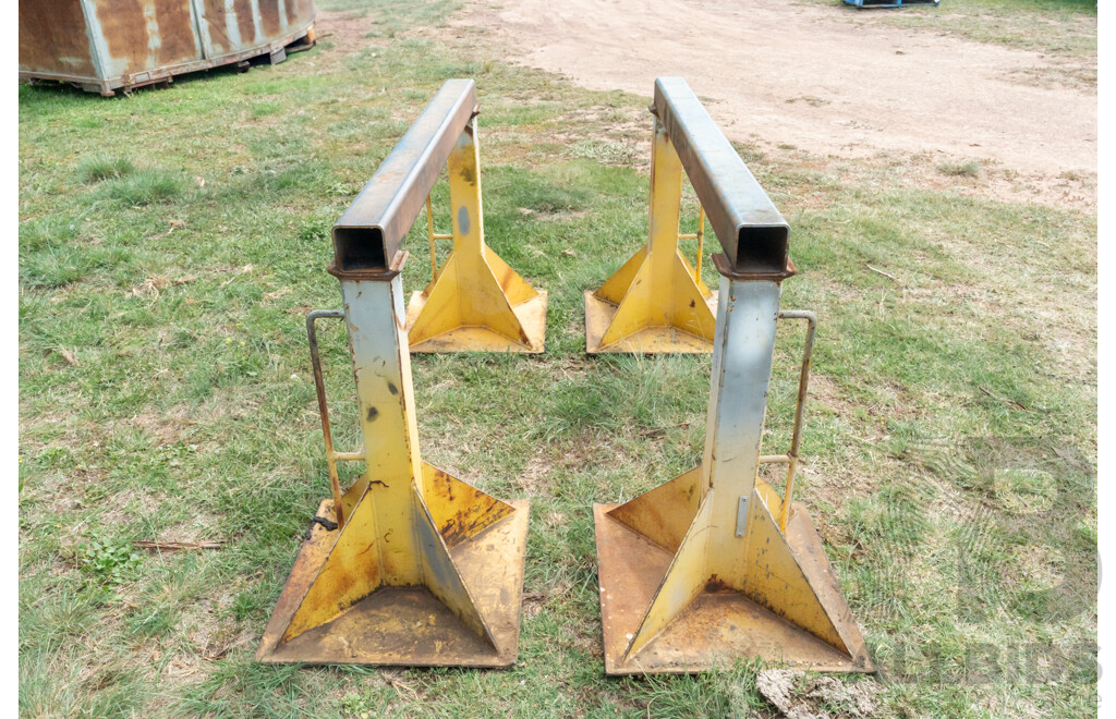 Job Lot Quantity of 2,  Heavy Duty Steel Workshop Stands