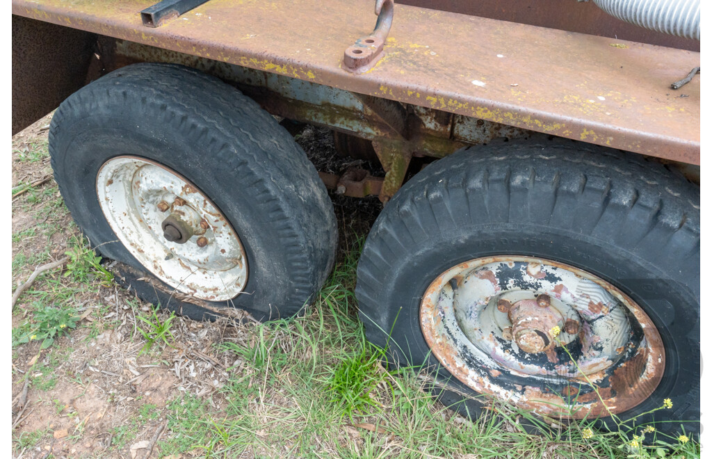 Dual Axle Trailer Mounted Fuel Tank/Cell with Honda Generator