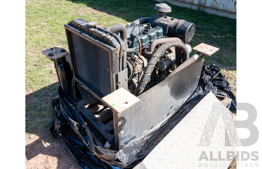 Deutz Powered Hydraulic Pump 4 Cylinder, Diesel Engine to Suit Side Loader