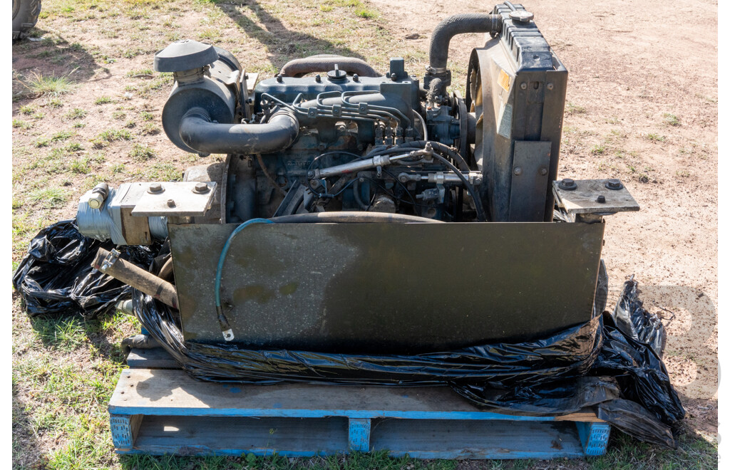 Deutz Powered Hydraulic Pump 4 Cylinder, Diesel Engine to Suit Side Loader