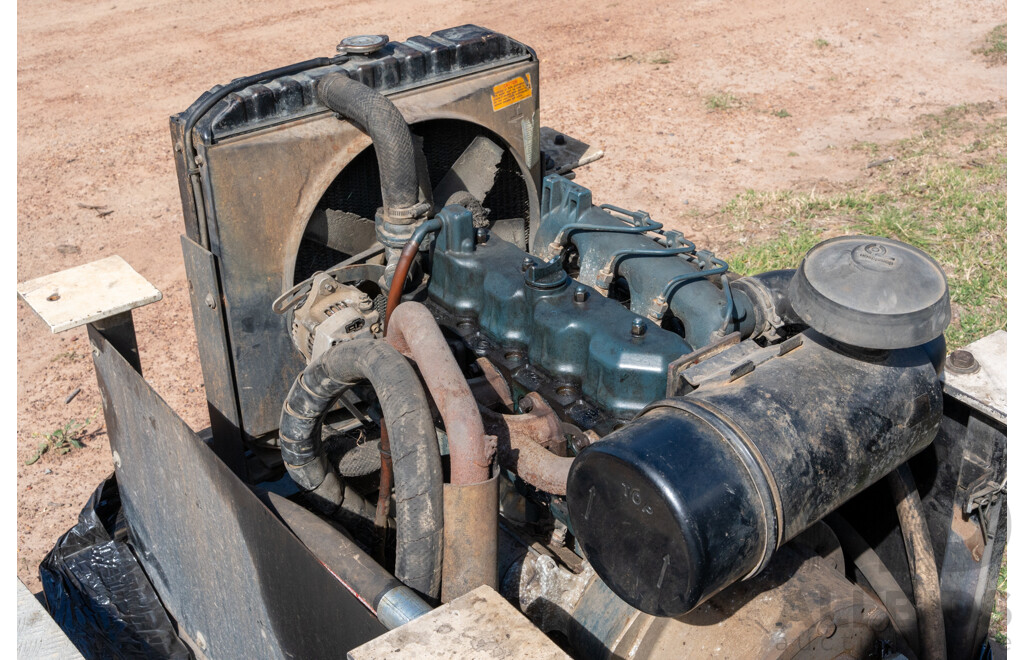 Deutz Powered Hydraulic Pump 4 Cylinder, Diesel Engine to Suit Side Loader