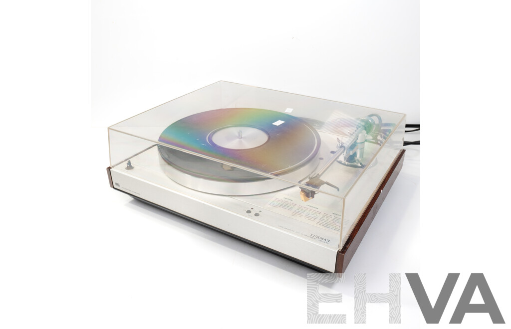 Retro Luxman PD 370 Quartz VDS Direct Drive Turntable, Not Working