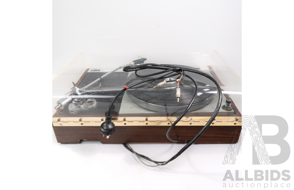 Retro Thorens TD 125 Turntable with 12 Inch SME Tonearm