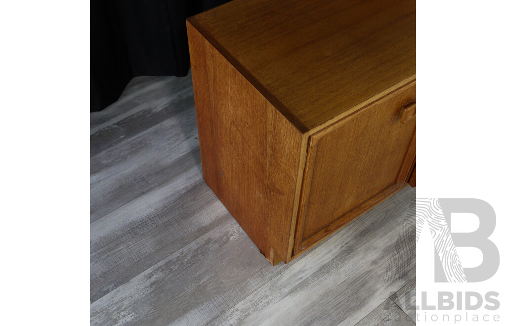 Mid Century Teak Two Door Cabinet