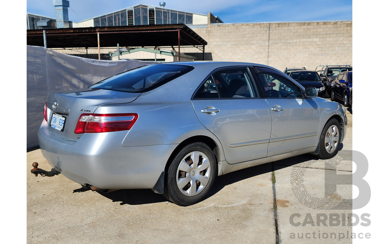 2/2007 Toyota Camry Altise ACV40R 4d Sedan Silver 2.4L