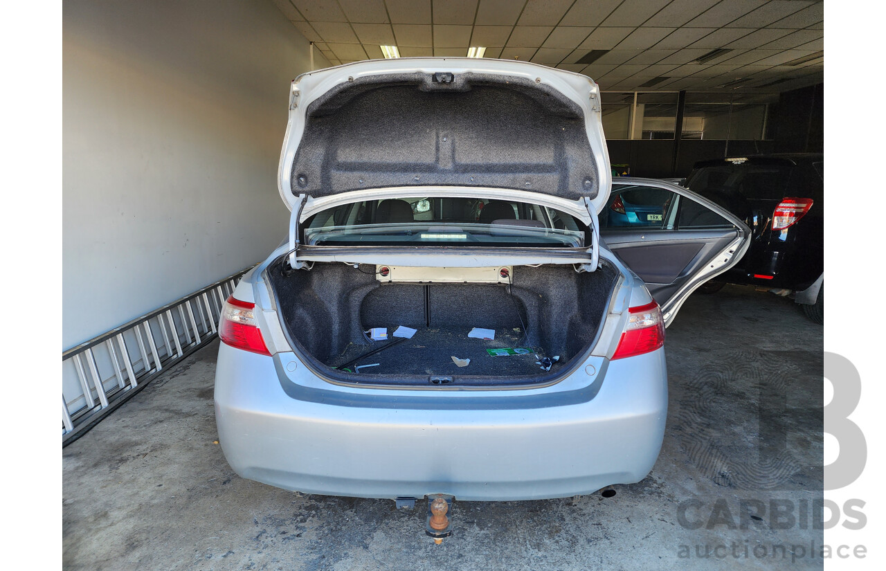 2/2007 Toyota Camry Altise ACV40R 4d Sedan Silver 2.4L