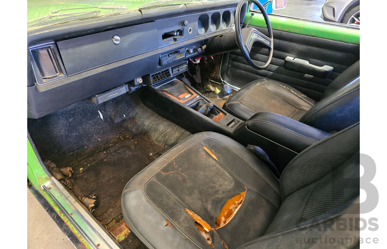 8/1975 Holden LH Torana S L32 Option 4d Sedan Jamaican Lime V8 4.2L