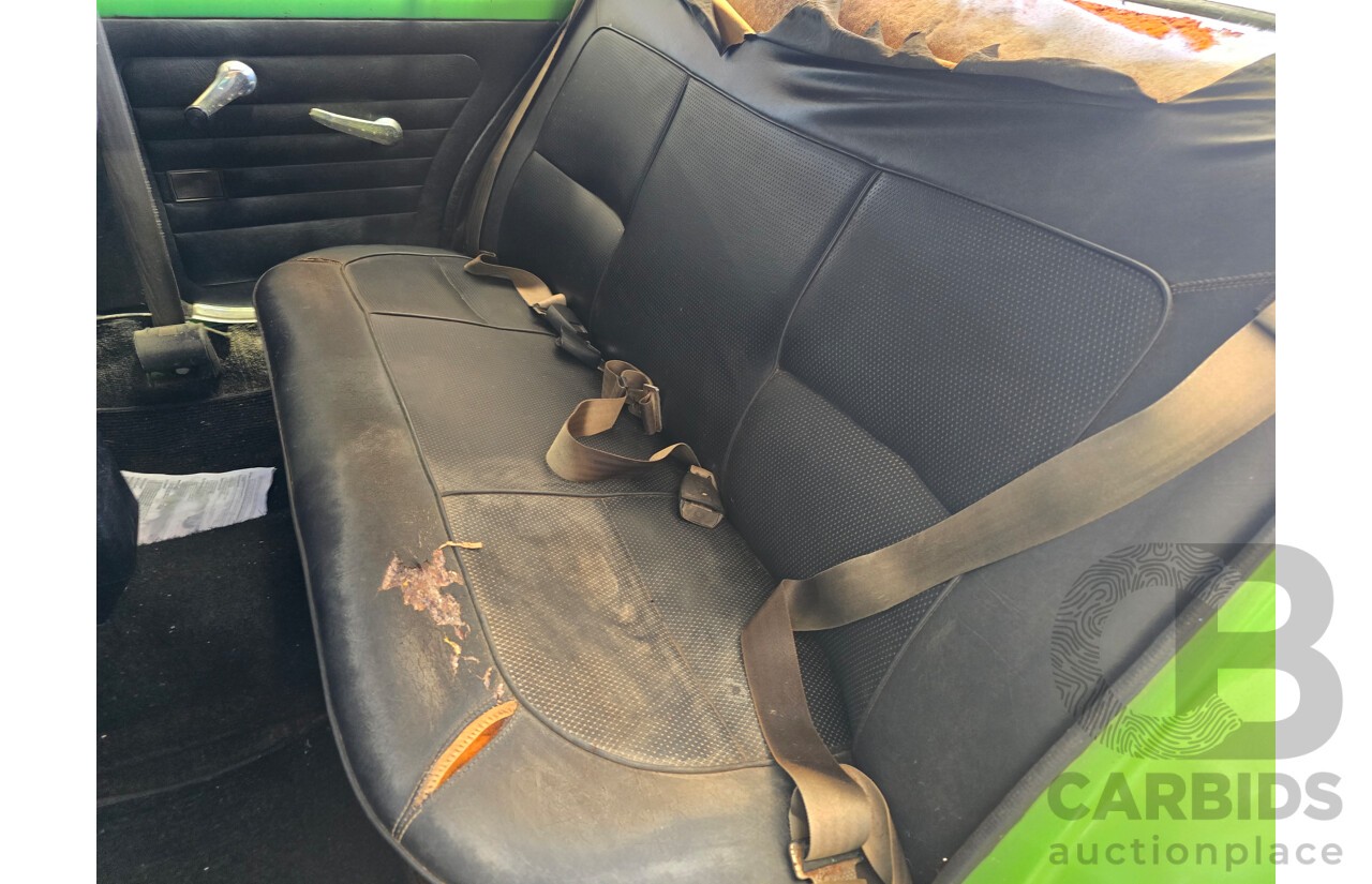 8/1975 Holden LH Torana S L32 Option 4d Sedan Jamaican Lime V8 4.2L